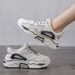 Women's Flat Sandals With Baotou Toe Cap, 2024 New Summer Thin Dad Sh, Thick Bottom, Hollow Breathable Mesh Sports_vogvips.com