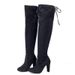 New 3443 Plus Size Women's High Heel Pointed Toe Over-the-Knee With Back Strap Riding Boots Long Term Stock_vogvips.com