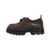 Round Head Loafers Women's Platform British Style Small Leather Shoes Lace-up Thick Heel Height-increasing Single Shoes_vogvips.com