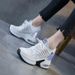 2025 Spring Summer New Dad Shoes For Women, Breathable Mesh Casual Thick Sole Hidden Heel Sequin White Sneakers_vogvips.com