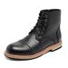 Martin Boots Men's High-top Thick-soled Heightening Soft Leather Boots Retro Tooling Locomotive Boots_vogvips.com