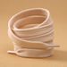 Premium Cotton-Polyester Flat Shoelaces For Sneakers, Boots & Casual Shoes - Multiple Widths (0.6cm, 0.8cm, 1.0cm, 1.2cm, 1.5cm) & Colors_vogvips.com