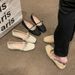 Late Evening Breeze Gentle Shoes Flat Single Shoes Women's Mary Jane Shoes With Skirts Soft-soled Maternity Shoes_vogvips.com