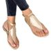 Scissor Stone 35-43 Size Large Flat Sandals Roman Shoes Foreign Trade Bohemian New Style Thong Open-toe Punk_vogvips.com