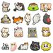 Cute Cartoon Cat Pattern Shoes Flower Shoe Buckle Soft Glue DIY Garden Shoe Accessories_vogvips.com