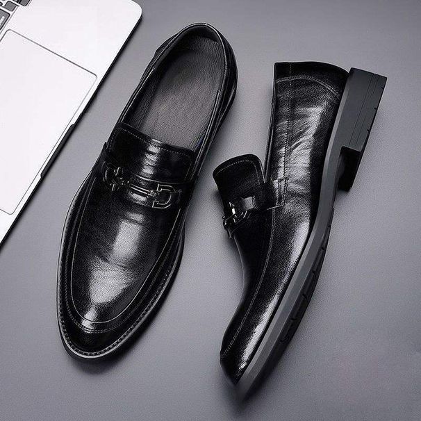 European Warm Series 2025 New Summer Autumn Winter Trendy Soft Leather Men's Wedding Groom Work Shoes_vogvips.com