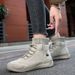 High-top Large-size Women's Shoes First-layer Leather Women's Martin Boots Short Boots Sports And Leisure Shoes Versatile Leather Boots_vogvips.com
