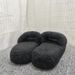 Original Foreign Trade Women's Flat Slippers For Home Use, Non-slip, Warm, Comfortable, Stylish, Versatile, Furry,_vogvips.com