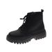 Slim Shoes Internet Celebrity INS Trend Martin For Women Spring And Autumn New Versatile Black Single Thin British Style_vogvips.com