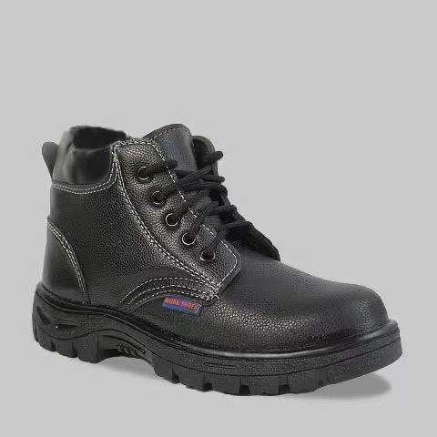 European Warm Series 2025 New High-top Four-season Fleece-lined Cotton Labor Protection Leather Casual Shoes Korean Version Trendy Martin_vogvips.com