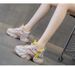 Thick-soled Dad Shoes For Women, Inner Height-increasing Casual Versatile Style Lace-up Student Shoes_vogvips.com
