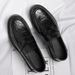 Leather Shoes Men In Summer 2025, New Style With Hollow Out Casual Design. Breathable And Lazy, Suitable For Young_vogvips.com