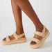 Flat Sandals For Women Dressy Spring Summer Woven Raffia Platform Sandals Espadrille Sandals Comfortable Wide Width Casual Open Toe Beach Sandals_vogvips.com