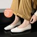 Cameido Soft Sole And Upper Simple Commuting Square Toe Flats For Women In Spring_vogvips.com