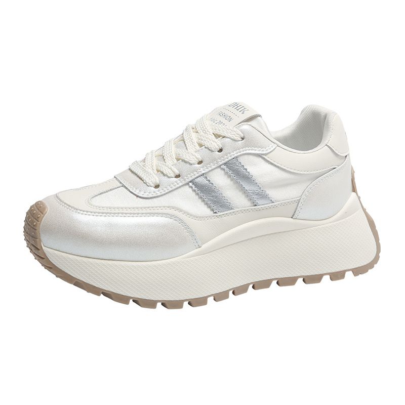 Forrest Gump Women's Spring/Summer New Breathable Pinecake Thick Sole Sports Student Casual Versatile Dad Shoes_vogvips.com