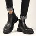 Men's Shoes Martin Shoes Men's High-top Shoes Model Martin Boots Men's Leather Boots_vogvips.com