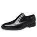Euro Step New Men's Genuine Leather Business Formal Brogue Carved Cowhide Breathable British Wedding Shoes_vogvips.com