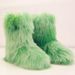 Women's Shoes Manufacturers wholesale spring new tie dyed suede snow boots autumn and winter women's outdoor fur boots_vogvips.com