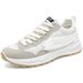 Summer New Breathable Mesh White Men's Sports Korean Version Versatile Casual Dad Shoes Men_vogvips.com