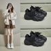 Ins Korean Style New Dad For Women 2025 Spring Student Sports Running Shoes Casual Thick Sole Height Increasing FB3306_vogvips.com