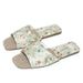Women’s Shoes New Style Satin Embroidery Cowhide Bottom Home Sandals And Slippers National Trend Spring And Summer Open Ladies Flip Flops_vogvips.com