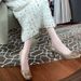 Buckle Single Shoes For Women, Chunky Heel, Elegant Square Toe, Elephant Gray, High-End Patent Leather RV High Heels,_vogvips.com