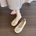 French High-end Versatile Square Head Rhinestone Black Single Shoes Women's Shoes Spring And Autumn Mid-heel Fashion Women's Shoes_vogvips.com