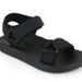 2025 Summer New Korean Versatile Soft Bottom Sponge Cake Sandals Learn Casual Velcro Women's Shoes_vogvips.com