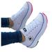 Women's Shoes Breathable High Top Cloth Shoes Casual Thick Bottom Lacing Height Increasing Shoes_vogvips.com