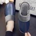 Cotton Slippers Indoor Anti Slip Soft Sole, Silent And Breathable, Household Leather Slippers With Sequins_vogvips.com