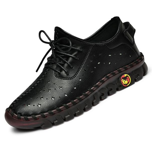 Handmade Soft-Soled Beef Tendon Mom Shoes For Women Spring And Summer Flats Casual Shoes_vogvips.com