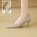 Cameido 2025 Spring Women's Soft And Comfortable Commuting Single Shoes. These Versatile Pointed-toe Low-cut Work Shoes Are Perfect For The Office_vogvips.com