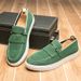 New Fashion Genuine Leather Retro Business Men's Casual Shoes Black Daily Office Loafers One-step Driving Party Dress Wedding Men's Shoes_vogvips.com