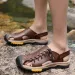 Fashion Summer Breathable Casual Outdoor Hikking Sandal Lightweight Men Slides Beach Sandals Size 38-46_vogvips.com