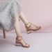 2025 Summer New Versatile Chunky Design Sense Niche Mid-Heel Open-Toe Rivet Buckle Strap High Heel Fashion Sandals For_vogvips.com