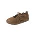 Women's Retro round Toe Flat Loafers Soft Sole Casual Single Shoes for Autumn_vogvips.com