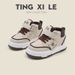 Boys Casual Board Shoes New High Top Girls Small White Shoes Soft Soled Baby Shoes_vogvips.com