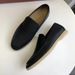Men's Loafers Large Size Flat Slip-On Casual LP Moccasins Leather Shoes_vogvips.com