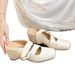 Not Tiring The Feet! Champagne-colored Mary Jane Mules With 9CM Internal Height Increase, 2026 Summer New Style,_vogvips.com