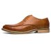 Hair Stylist Height Increasing Barber Men Pointed Toe Leather Shoes Mesh LeatMens Shoes_vogvips.com