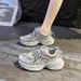 Dad Shoes Female Student Sports Running Shoes Casual Shoes Platform Height Increase_vogvips.com