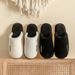 Women's Cotton Indoor Non-Slip 2025 New Model Home Use Warm Furry Slippers Winter Men's_vogvips.com