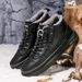 New Leather Spring Men's Shoes High-top Men's Heightening Tooling Martin Boots_vogvips.com
