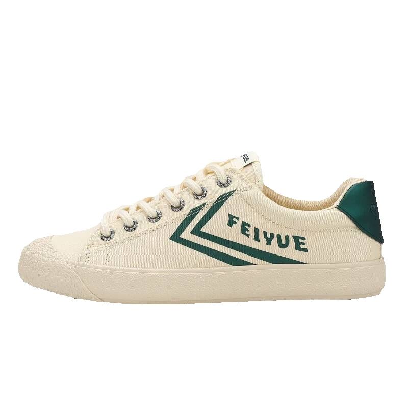Feiyue Spring New Fashion Women's Shoes Versatile Low-Top Ret Men's Shoes Feiyue Canvas Shoes Letter Sneakers_vogvips.com