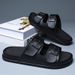 Men's Summer Fashion Outdoor Slippers With Metal Buckle, Non-slip, Casual New Style_vogvips.com
