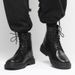 European Warm Series Martin High Top Britih Style In Mid-Top Trendy Workwear Autumn Motorcycle Summer Black Men' Cotton Shoe Leather_vogvips.com