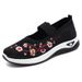 Women's Cross-Border Large Size Casual For Middle-Aged And Elderly Mothers Embroidered Old Beijing Cloth Shoes Slip-On_vogvips.com