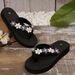 Women's Shoes In Summer Indoor Beach Outdoor Wear Stepping Shit Feeling Bohemian Style Flip Flops_vogvips.com