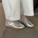 Ballet-style Women's Flat Versatile, 2026 Spring New Model, Round Toe, Lace-up, Retro Fashion Casual, Forrest Gump_vogvips.com