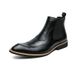 Men's High Top Leather Shoes Men's Trendy Martin Business Boots British Style 2026 New Item_vogvips.com